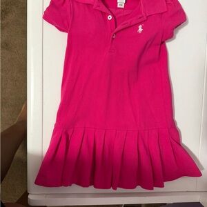 Ralph Lauren Fuchsia Polo Dress